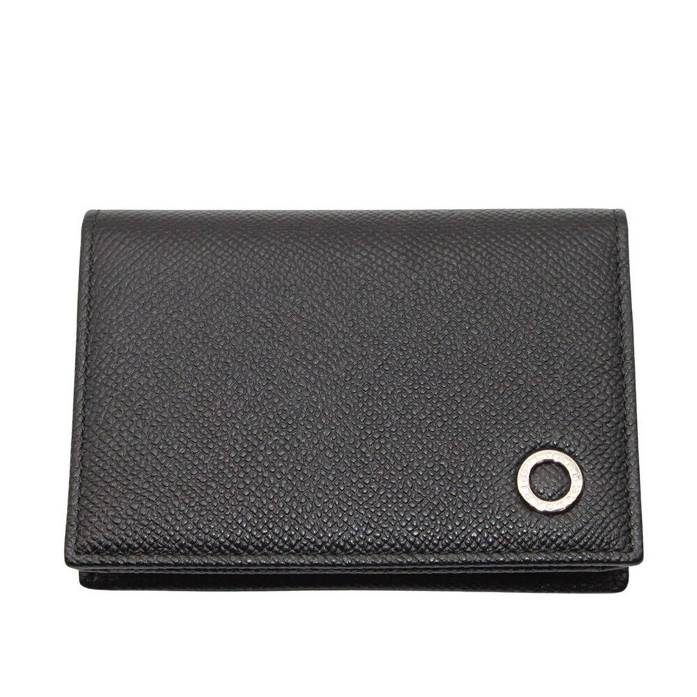 BVLGARI business card holder/card case for women and men, brand name leather,...